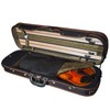 SKY Violin Oblong Case Solid Wood Imitation Leather with Hygrometers