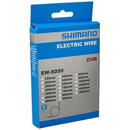 SHIMANO Unisex_Adult 2090318605 Power Cable, Black, 25 x 3 x 3 cm