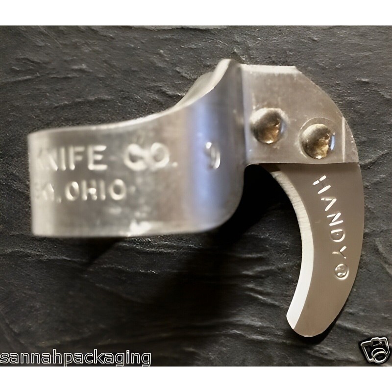 Handy Brand Metal Ring Knives, Original, Safety, Size #9 (Qty