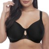 Elomi Women's Plus Size Seamless, Black, 46FF
