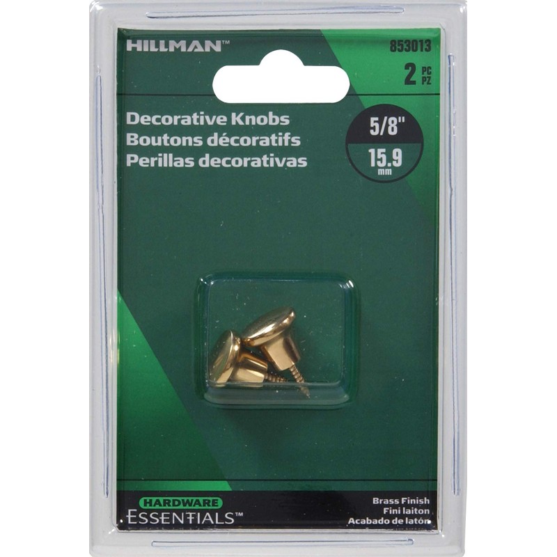 The Hillman Group 853013 Mini knob, 5/8"