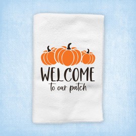 Fall Decor | Fall Decorations Kitchen Towels | Fall Hand Towels For Bathroom | Pumpkin Decor | Autumn Table Decorations | Harvest Thanksgiving Halloween Gnomes