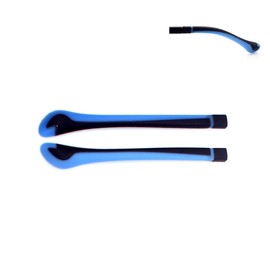 Kids Eyeglass End Tips Ear Sock Pieces Tube Eyewear Anti-Slip Silicone Comfort Replacement Tips Metal Eyeglass Legs