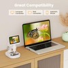 Digital Microscope for Kids, 100x-1600x Portable Microscope with 8 Adjustable