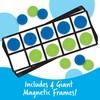 Learning Resources Giant Magnetic Ten Frame Set, Set of 4,