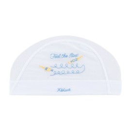 Xblue XBL-6201-06 Flow Embroidered Mesh Swim Cap / 엑스블루 XBL-6201-06 플로우 자수 메쉬 수모