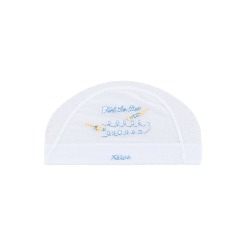 Xblue XBL-6201-06 Flow Embroidered Mesh Swim Cap / 엑스블루 XBL-6201-06