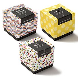 Compendium ThoughtFulls Pop-Open Cards — 3-Pack of You're Awesome, Smile, Be Happy — 90 Pop-Open Cards, Each with a Different Message Inside