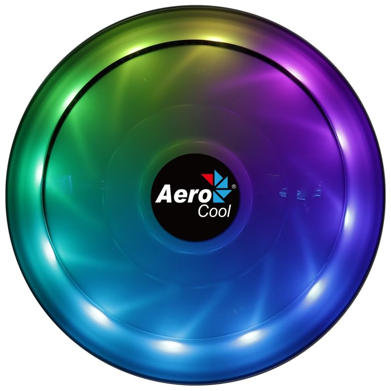 Aerocool Disipador CPU Core Plus RGB - 136mm, 600-1800RPM -