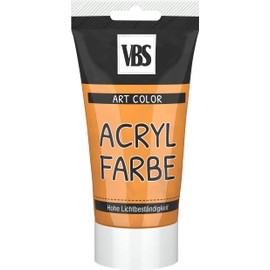 VBS Art & Hobby Acrylic Paint 75 ml Tube Semi-Matt Cadmium Orange Cadmium Orange