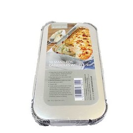Lakeland Casserole Dishes with Lids 700ml x 10 - Reusable & Recyclable