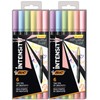 BIC Intensity 12-Pack Dual-Tip Coloring Felt Pens with 0.7mm Fine