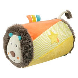 Fehn 066326 Krabbelrolle Lion - Krabbel Help in funny lion Design for babies and toddlers from 6+ months - Dimensions: Ø 22 x 34 cm