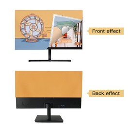 WAYUTO 3Pcs Computer Dust Cover Set Keyboard Computer Host Pc Monitor Tower Protector Dust Proof Computer Case Covers for Desktop CPU Dinosaur 32Inch