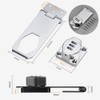 Mechanical Password Combination Rotary Hasp Latch Lock, 10.2 cm, Keyless