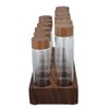 Coffee Sugar Canister Set High Borosilicate Glass Coffee Bean Storage