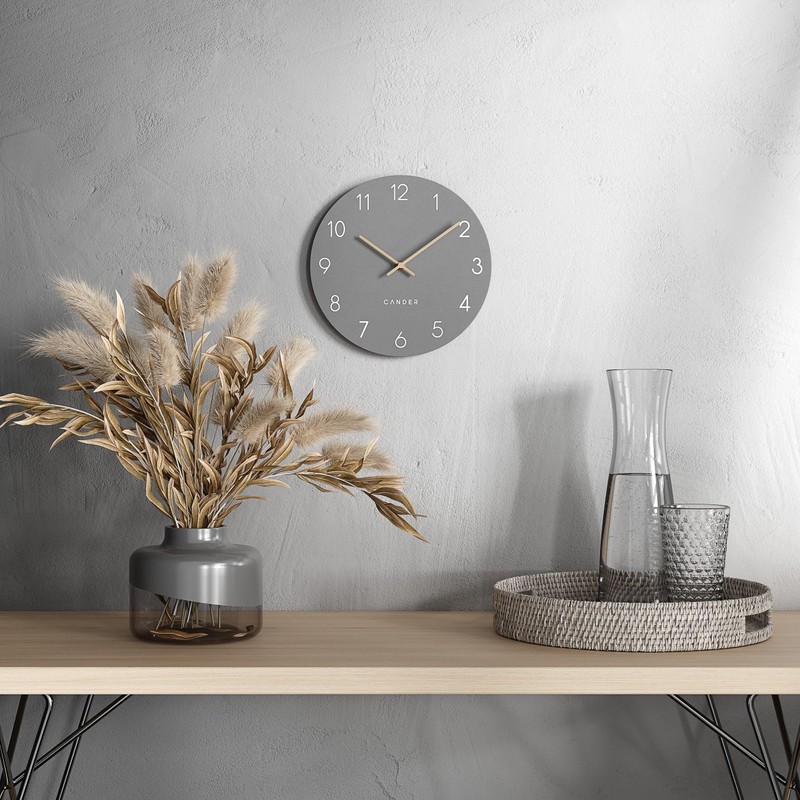 Cander Berlin MNU 2625 C Wall Clock Silent 25 cm