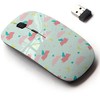 2.4G Wireless Mouse with Cute Pattern Design for All Laptops
