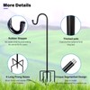 ToyHotels ToyHotels Shepherd Hooks for Outdoor, 2 Pack 46 Inch