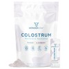 WONDERCOW WONDERCOW Colostrum Supplement Powder for Gut Health, Immune Support, Muscle Recovery & Wellness | Natural IgG Pure Whole Bovine Colostrum Superfood, Elderberry, 30 Servings