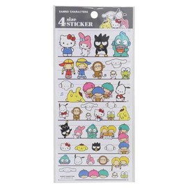 Sanrio Characters Sticker 4 Size Sticker Sanrio