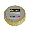 Washi Tape Glit Gold .59In