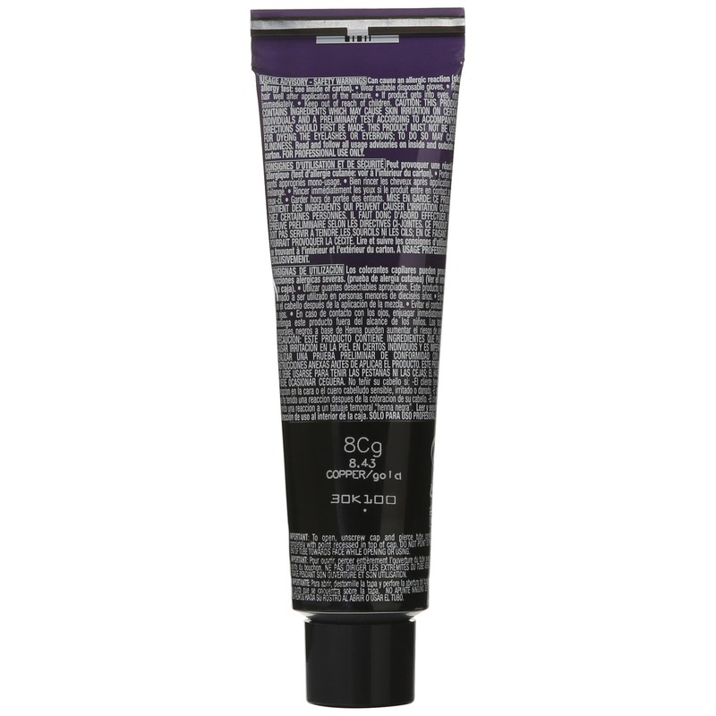 Redken rotken Chromatics Permanente Haarfarbe Ton 8.43 copper gold, 1er