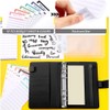 A6 PU Leather Colorful Aurora Magnetic Buckle Budget Organiser Budget