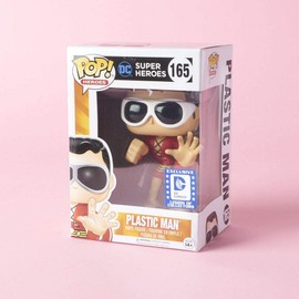 Super Heroes Pop! DC Legion of Collectors - Plastic Man #165 Vinyl Figure Bundled with Pop BOX PROTECTOR CASE