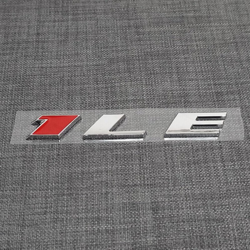 Tomilia 2Pcs New 1LE Emblem Badge Letter Rear Side 1LE