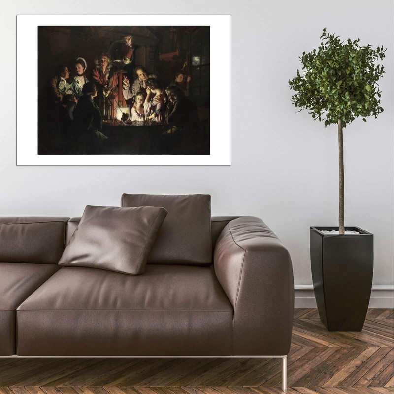 Spiffing Prints Joseph Wright - An Experiment on a Bird