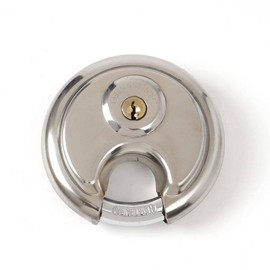 Anti-theft Round Key Padlock 80mm for Lockers Lock and Key