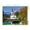CALVENDO Puzzle Church at Ramsau 1000 Pieces Laying Size 64