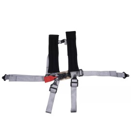 SAVYSPEDY A114220 Gray 4 Point Harness 2" Straps 2 Pack RZR 4 S Maverick 900 1000 XP Turbo