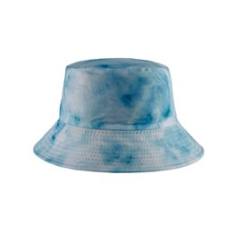 MILAKOO Batik Bucket Hat Double Sided Bucket Hat Men Women Summer Hat for Outdoor Sun Protection, sky blue