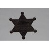 Old west Sheriff Badge Metal old west Costume Prop pin