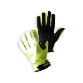 Fluorescent Reflective Winter Gloves - Cycling Running Walking - Waterproof M