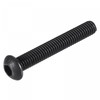 sourcing map M6x40mm Hex Socket Button Head Cap Bolts Screws