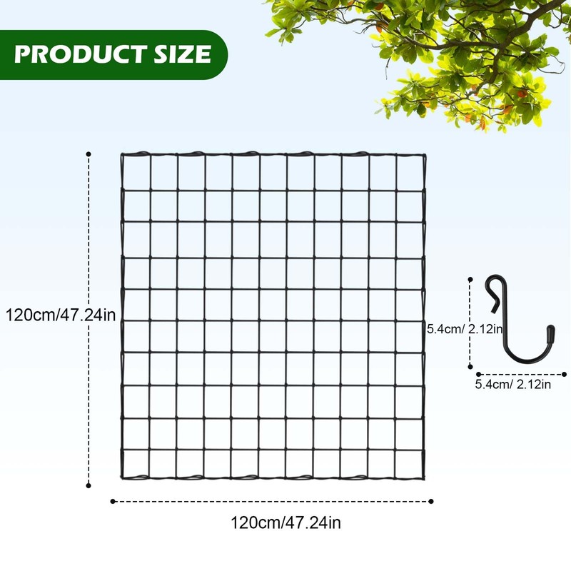 Grow Tent Net, Scrog Net, 40 x 40 cm, Elastic