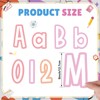 Mooliwe 134 Pcs Pastel 5 Inch Bulletin Board Letters for