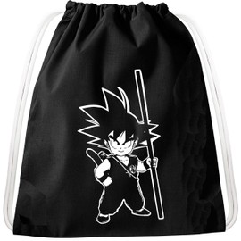 SO Goku Dragon Backpack Bag Gym Bag Sport Jute Pouch, Backpack