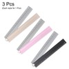sourcing map 3pcs Folding Straight Ruler 30cm Metric Aluminum Alloy