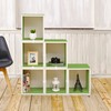 Way Basics 2 Shelf Blox Cube Espresso