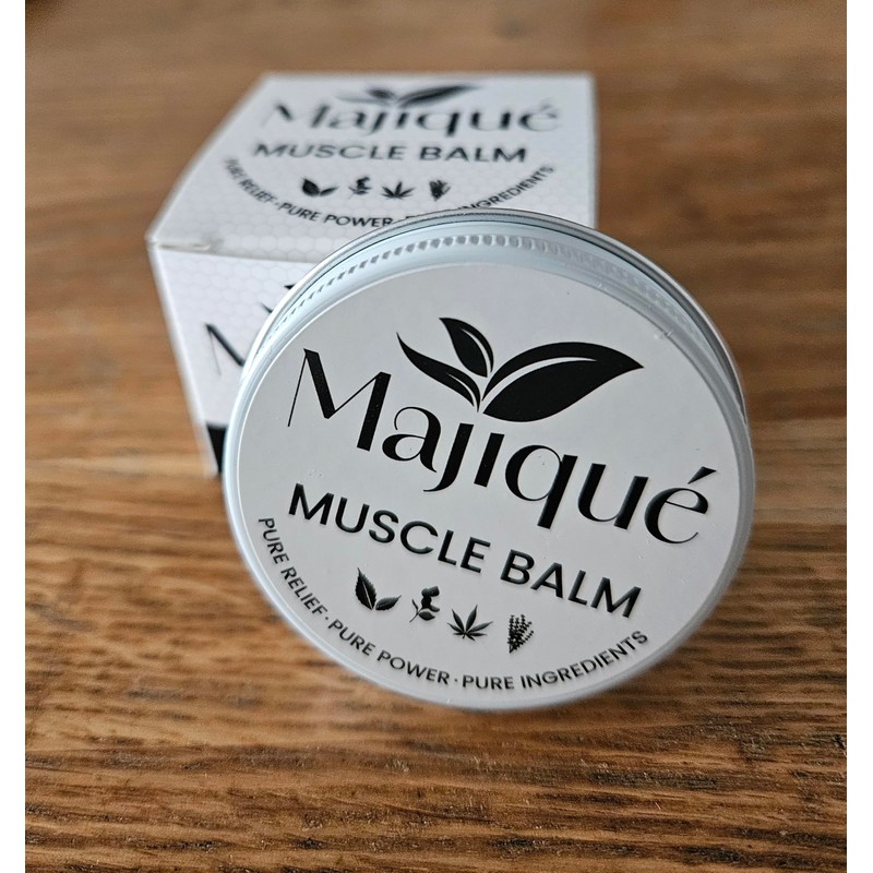 Majiqué Muscle Balm, Natural Relief, Pure Ingredients