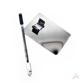 Makeup Palette Double-Sided Spatula Set Large 4ea