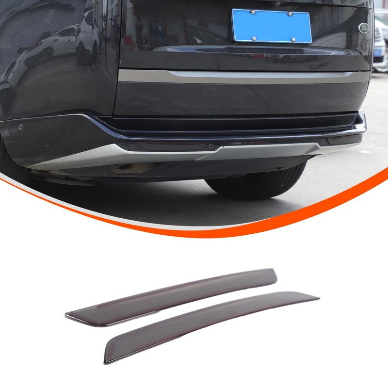 PIUGILH Car Fog Light Smoky Black Cover Trim Suitable for