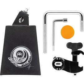 Anika Nilles Beat Bell Cowbell for Drum Set with Rim Clamp, Drum Honey, Key