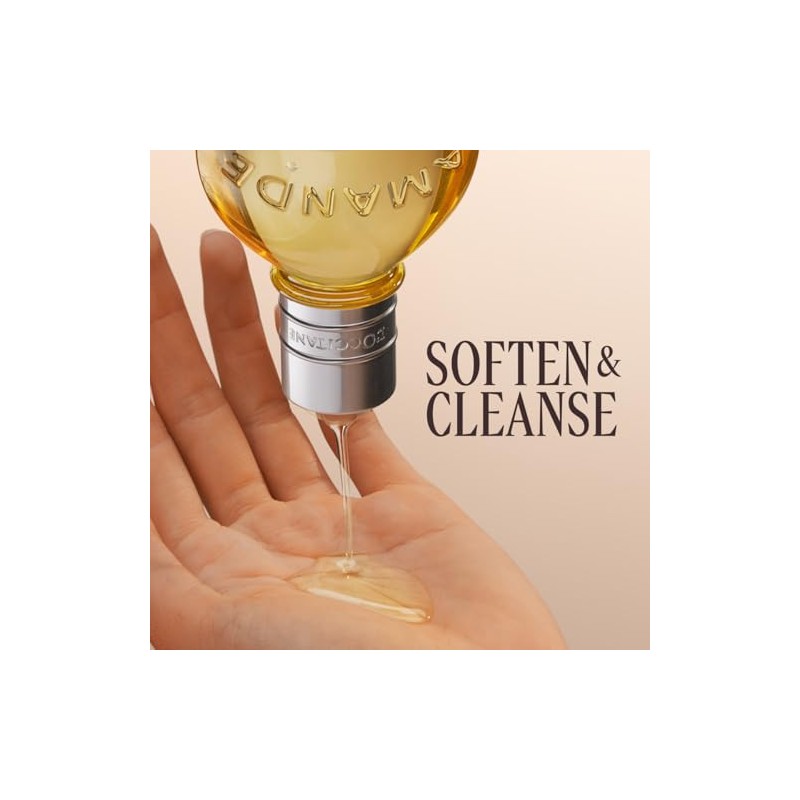 L'Occitane Cleansing & Softening Almond Shower Oil, 16.9 Fl. oz.