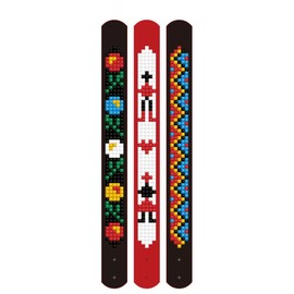 DIAMOND DOTZ ® DOTZIES - Ethnic, Diamond Art Bracelet Making Kit Adults, DIY Bracelet Kit, Diamond Painting Bracelet Kit for Adults, Bracelet Making Kit, Bracelets Making Kit