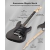 RVONE RST-150 39" Beginner Electric Guitar Kit with Amp &
